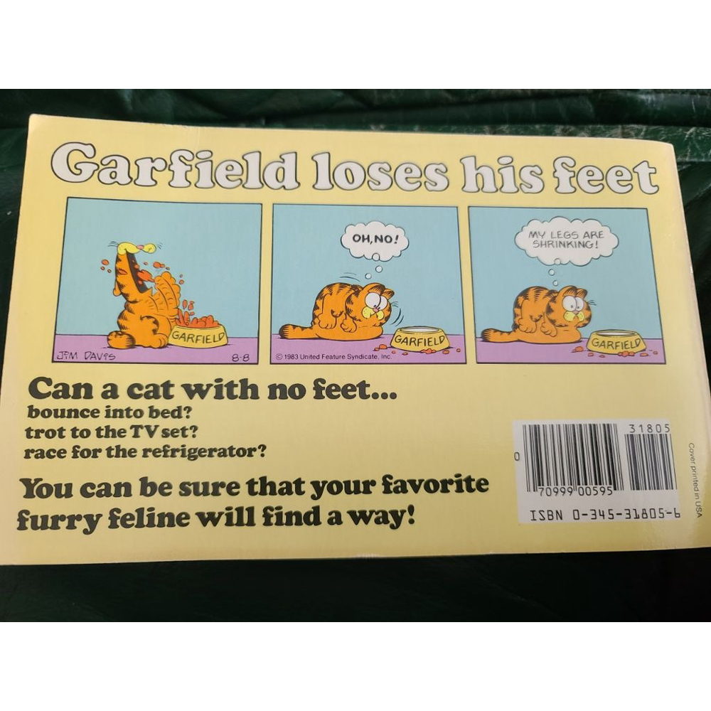 Garfield 9th Edition Comic: 'Loses His Feet' - Picture 3 of 4